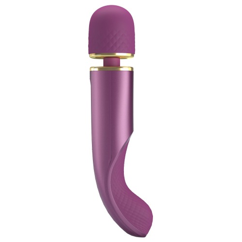 Фиолетовый вибромассажер Power Wand - 24 см. фото 2