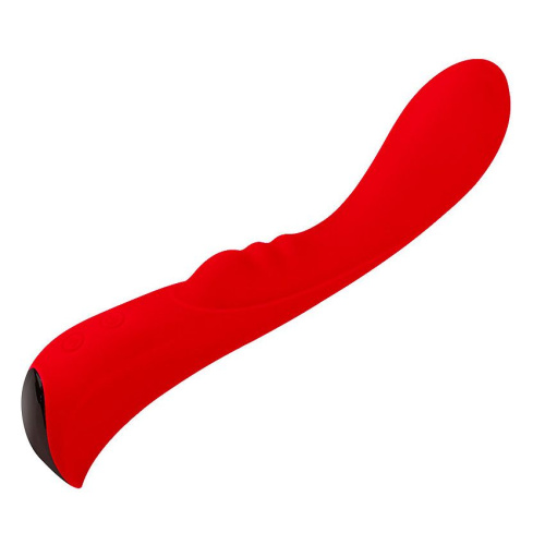 Красный вибромассажер 6 Silicone G-Spot Fun - 19,1 см. Красный вибромассажер 6 Silicone G-Spot Fun - 19,1 см.