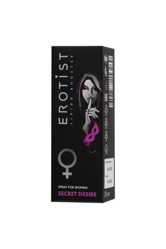 Возбуждающий спрей для женщин Erotist Secret Desire - 30 мл. фото 3