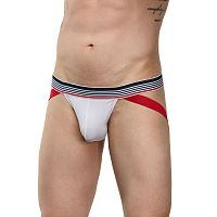 Мужские трусы-джоки с разноцветными резинками Мужские трусы-джоки с разноцветными резинками