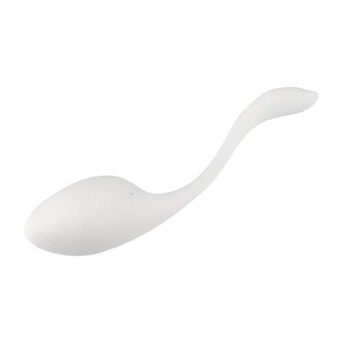 Белое виброяйцо с функцией управления через приложение фото 3