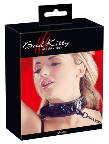 Ошейник и поводок с геометрическим узором Collar with Leash фото 4