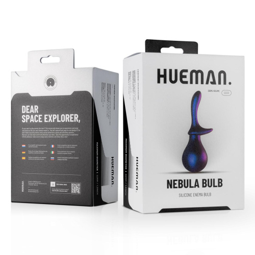 Фиолетовый анальный душ Nebula Bulb фото 4