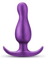 Фиолетовая анальная пробка The Quantum Plug - 8,9 см.