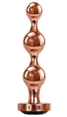 Золотистый анальный стимулятор-елочка Gold Digger Large - 13,5 см. Золотистый анальный стимулятор-елочка Gold Digger Large - 13,5 см.