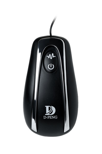 Чёрная анальная втулка G Point D-PENG с пультом - 12,3 см. фото 5