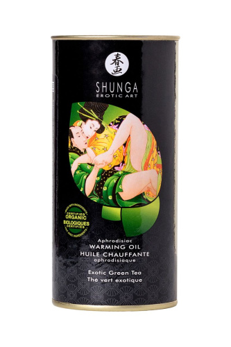 Массажное интимное масло с ароматом зелёного чая - 100 мл. фото 5