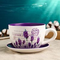 Горшок в форме чашки с лавандой «Эмма»