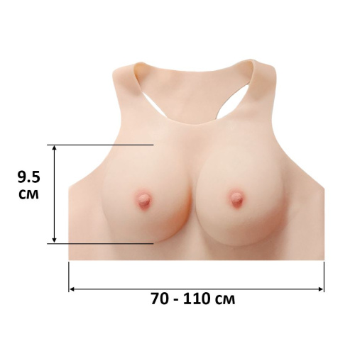 Протез молочных желез в форме борцовки (3 размер) фото 5