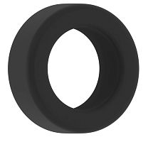 Чёрное эрекционное кольцо Cockring No.39