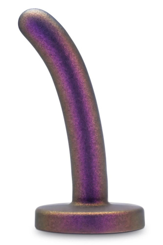 Фиолетовая насадка с гладкой поверхностью Surrender 4.75 Inch Beginner Pegging Dildo - 12 см.