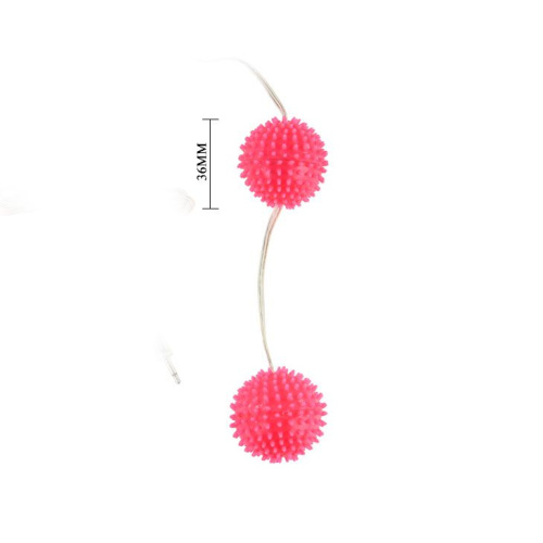 Вибрирующие вагинальные шарики розового цвета фото 2