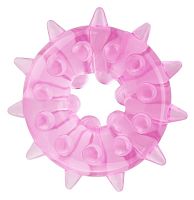Розовое кольцо на пенис Heavy Cock Ring Stimulator