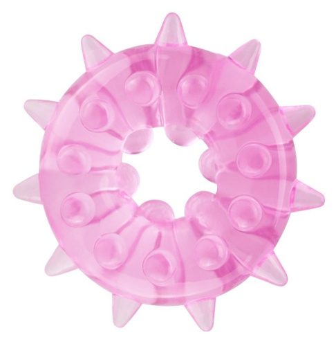 Розовое кольцо на пенис Heavy Cock Ring Stimulator