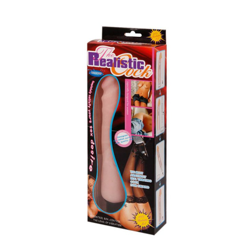 Телесный вибратор фаллической формы - 26 см. фото 2 Телесный вибратор фаллической формы - 26 см. фото 2