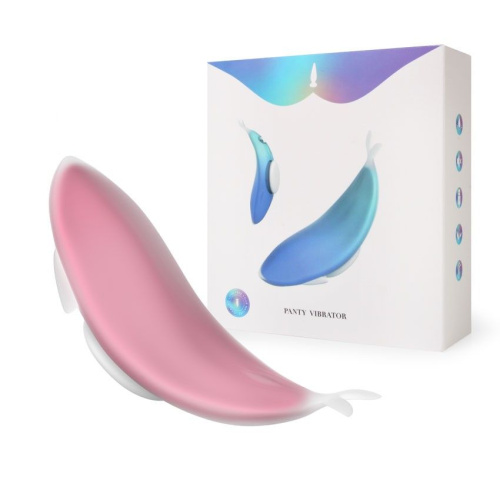 Розовый вибростимулятор Panty Vibrator для ношения в трусиках фото 3