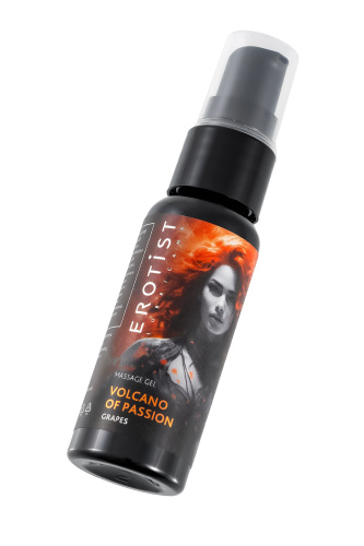 Гель с эффектом вибрации Volcano Of Passion со вкусом винограда - 25 мл. фото 2