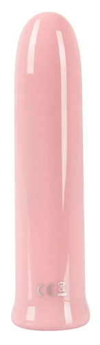 Розовая вибропуля Shaker Vibe - 10,2 см. фото 3