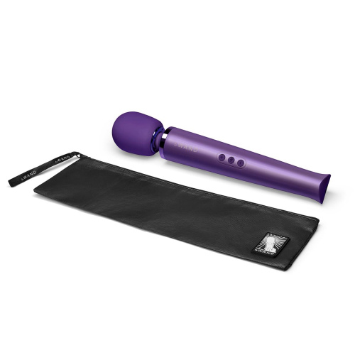 Фиолетовый вибратор Le Wand Rechargeable Vibrating Massager - 34 см. фото 6