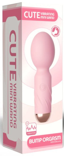 Нежно-розовый мини-вибратор Cute mini Wand фото 6 Нежно-розовый мини-вибратор Cute mini Wand фото 6