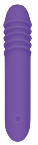 Фиолетовый светящийся G-стимулятор The G-Rave - 15,1 см. фото 7