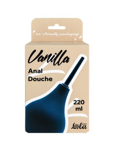 Черный анальный душ Anal Douche L фото 3