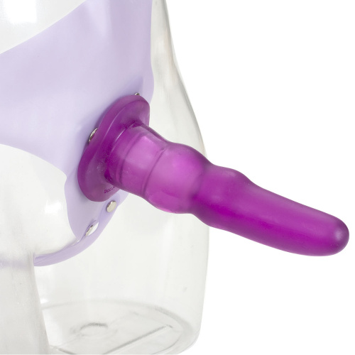 Фиолетовые трусики с насадкой Jenna фото 2