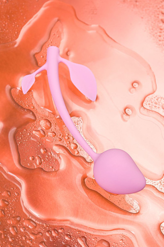 Розовый вагинальный шарик Aster фото 9