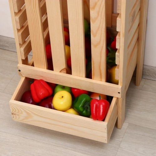 Ящик для хранения овощей (30х40х100 см) фото 7