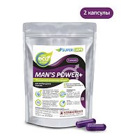 Капсулы для мужчин Mans Power+ - 2 капсулы (0,35 гр.)