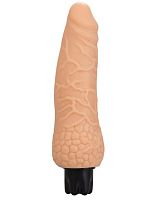 Телесный вибратор-реалистик Realistic Skin Vibrator Small - 16,3 см.