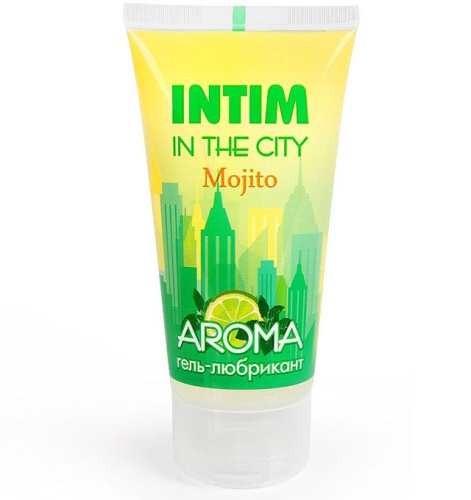 Увлажняющий лубрикант Intim Aroma с ароматом мохито - 60 гр. фото 2