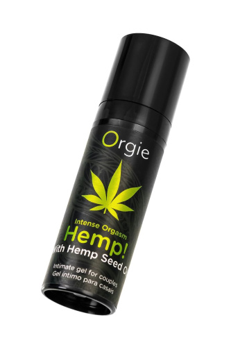 Возбуждающий интимный гель для пар Orgie Hemp Intense Orgasm - 15 мл. фото 4