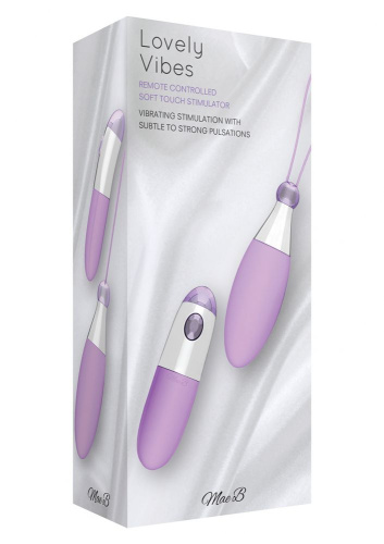 Фиолетовый вибростимулятор Remote Soft Touch Stimulator - 10 см. фото 2