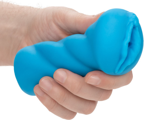 Голубой мастурбатор-вагина Stroker Bunny фото 6