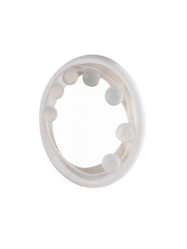 Эрекционное кольцо с мягкой стимулирующей насадкой фото 6