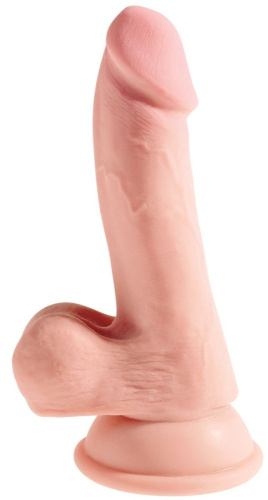 Телесный фаллоимитатор на присоске 6,5 Triple Density Cock - 20,3 см. Телесный фаллоимитатор на присоске 6,5 Triple Density Cock - 20,3 см.