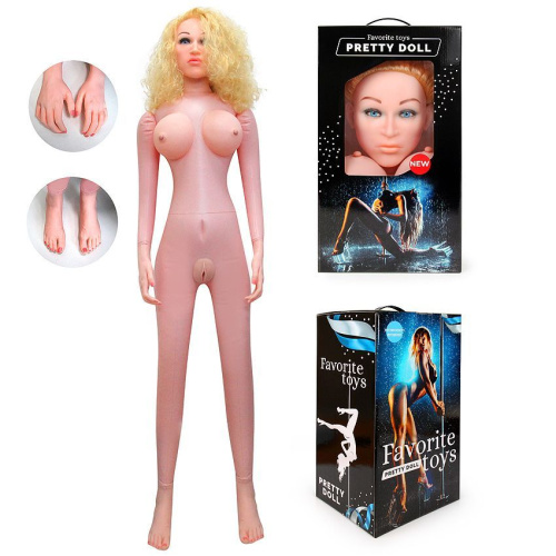 Секс-кукла с вибрацией Анжелика фото 2