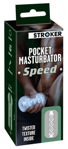 Прозрачный мастурбатор Pocket Masturbator Speed фото 6