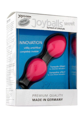 Розовые вагинальные шарики Joyballs Secret фото 2
