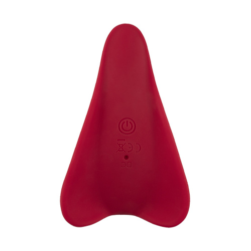 Малиновая силиконовая вибровкладка в трусики фото 2 Малиновая силиконовая вибровкладка в трусики фото 2