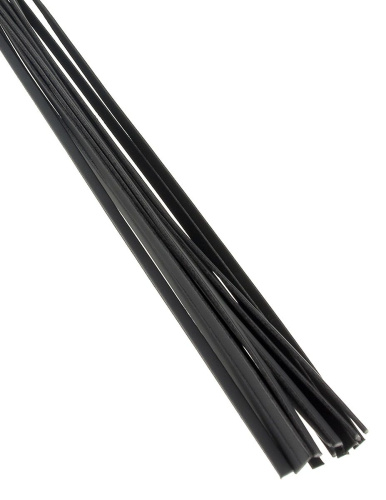 Чёрная плетка Deluxe Cat O  Nine - 62 см. фото 4