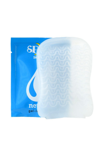 Белый мастурбатор A-Toys Pocket Wavy фото 3