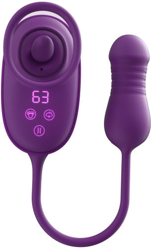 Фиолетовый женский стимулятор Nebula Orbit фото 2