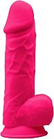 Ярко-розовый фаллоимитатор Model 1 - 21,5 см. Ярко-розовый фаллоимитатор Model 1 - 21,5 см.