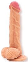 Телесный фаллоимитатор на присоске Reliable - 18,9 см. Телесный фаллоимитатор на присоске Reliable - 18,9 см.
