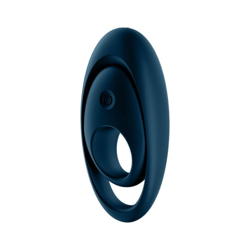 Темно-синее эрекционное кольцо Glorious Duo фото 3