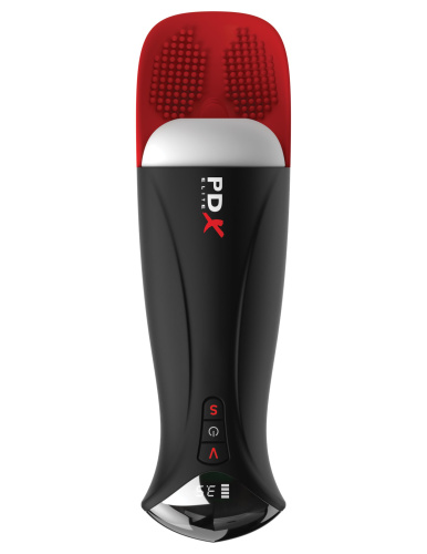 Мастурбатор в колбе с вибрацией Fuck-O-Matic Pro XL фото 2
