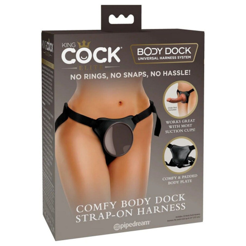 Трусы для фиксации насадок с присоской Comfy Body Dock Strap-On Harness фото 2