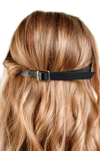 Черная маска кошки H.E.L. Trish фото 3